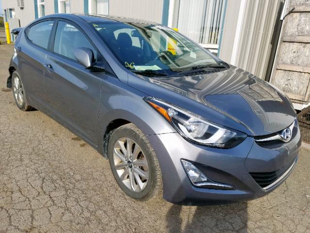 Copart Canada Hyundai Elantra à vendre