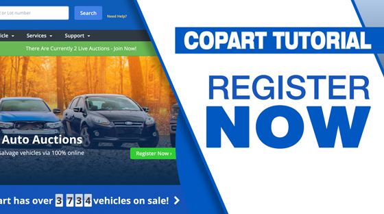 How to Register as a Copart Member video